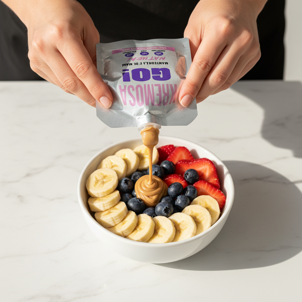 PREVENTA- entrega desde 13/03 Sachet mantequilla mani GO- Sin Azúcar Añadida | Kremosa