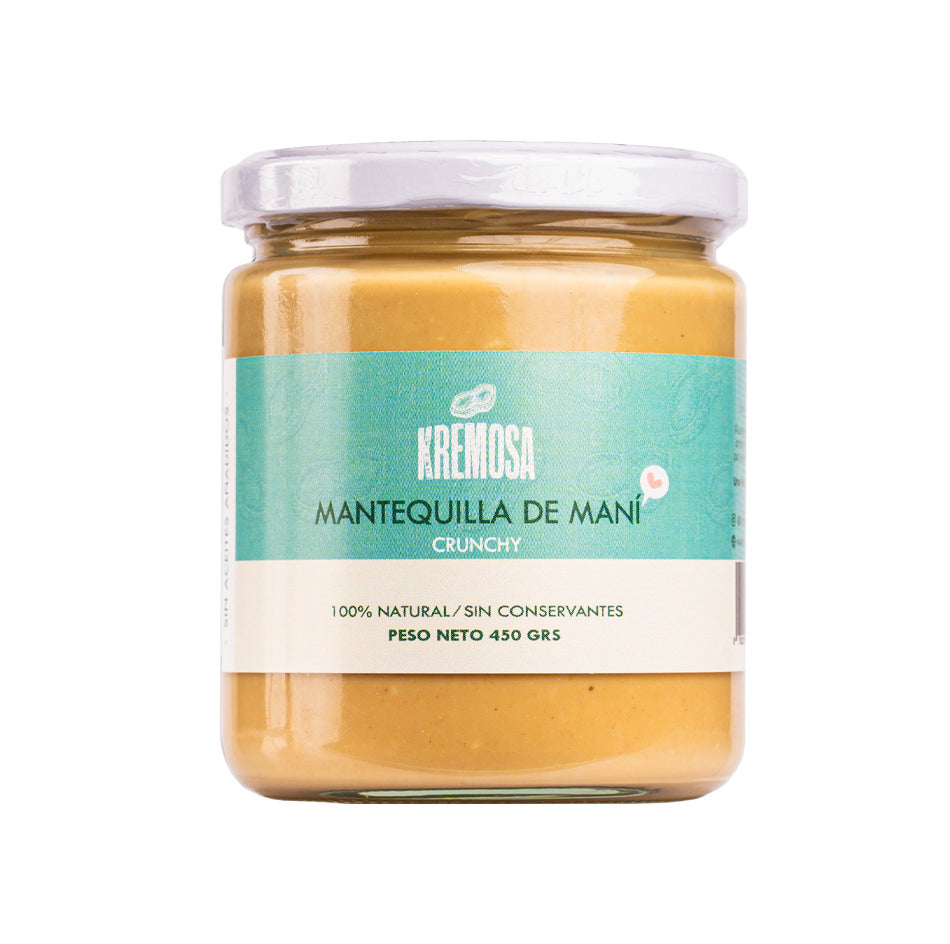 Mantequilla de Maní Crunchy 450 Grs + Regalo