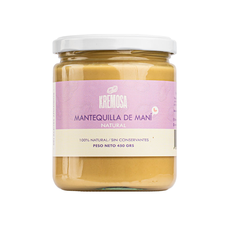 Mantequilla de Maní Natural 450 Grs + Regalo