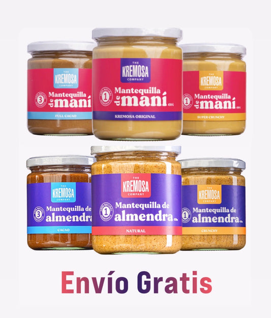 Pack Full Kremosa 450 grs + ENVÍO GRATIS + 1 Recetario Digital