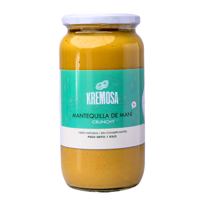 Mantequilla de Maní crunchy 1 kilo (PREMIUM)