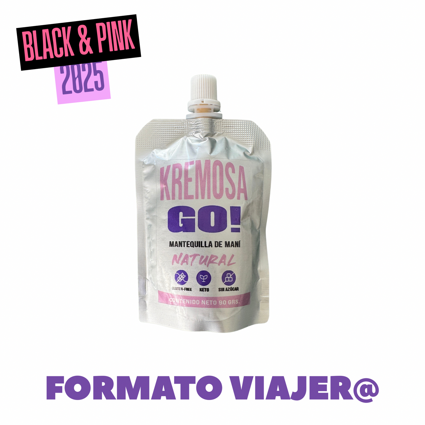 Sachet mantequilla mani GO!