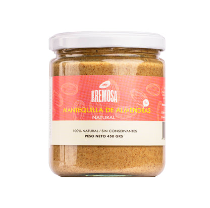 Mantequilla de Almendras Natural 450 Grs