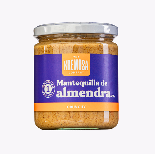 Mantequilla de Almendras Crunchy 450 - Sin Azúcar Añadida