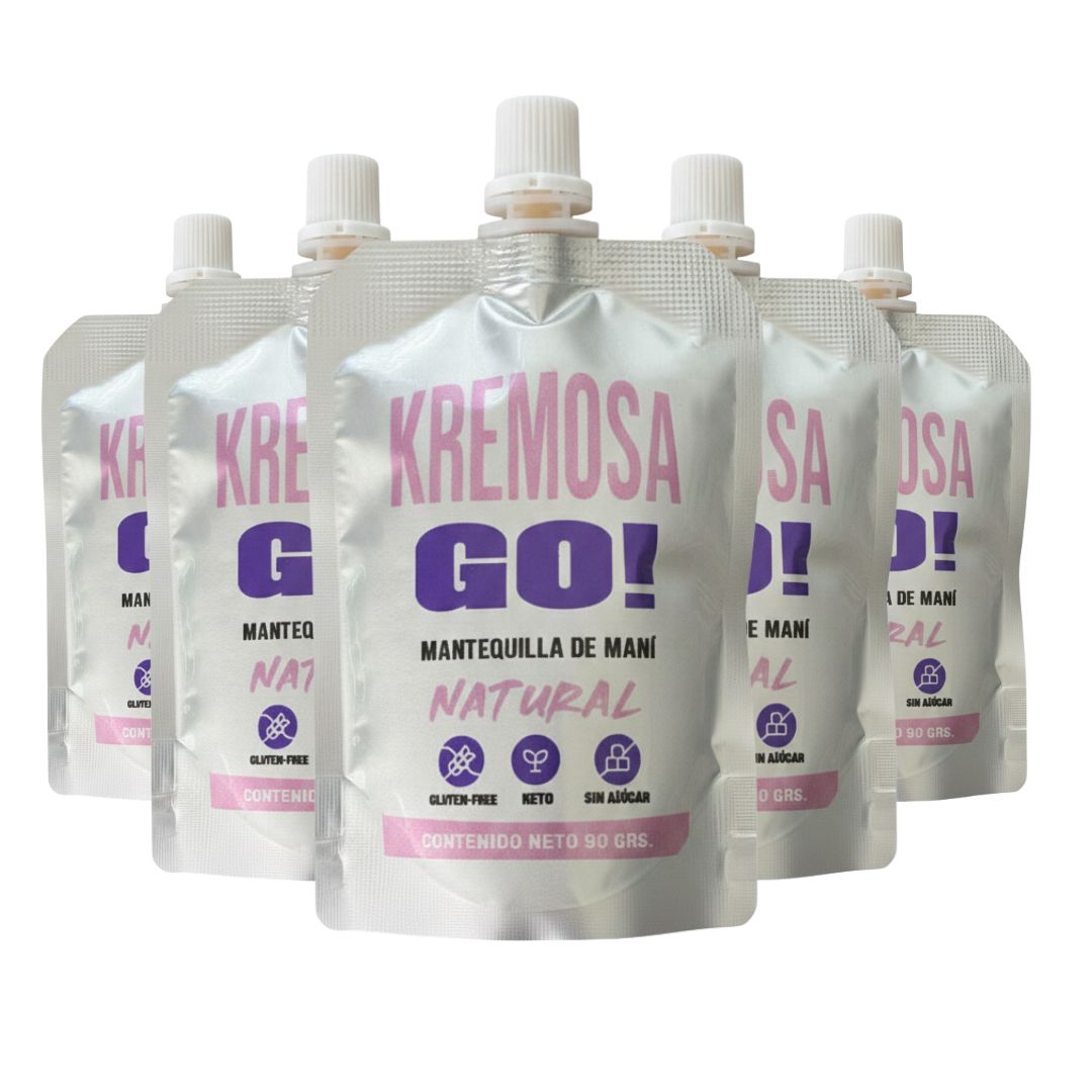 Pack Kremosa Maní On-The-- Sin Azúcar Añadida | Kremosa