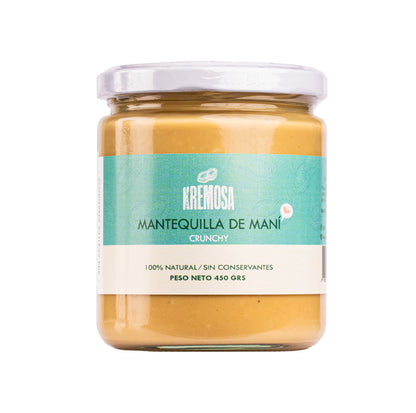 Mantequilla de Maní Crunchy 450 Grs