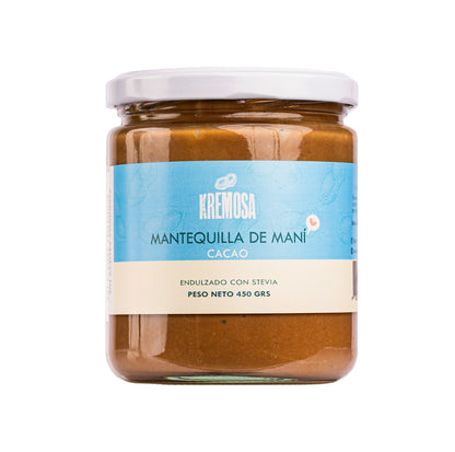 Mantequilla de Maní Cacao 450 Grs