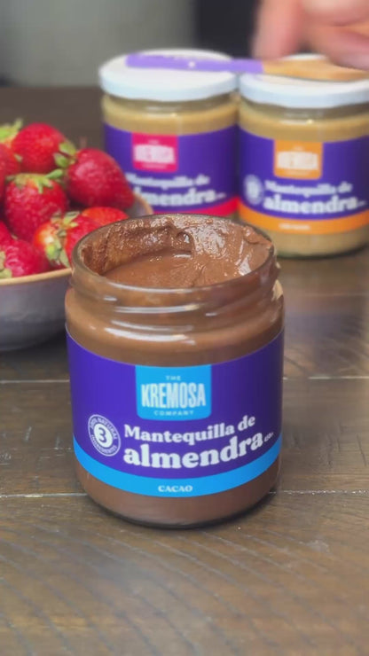 Mantequilla de Almendras Cacao PREMIUM- 450 Grs