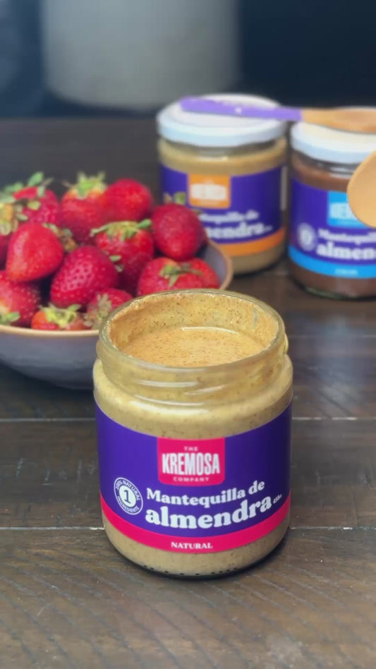 Trío Keto Mantequilla de Almendra 450 Grs (Natural- Crunchy y Cacao) + Envío GRATIS