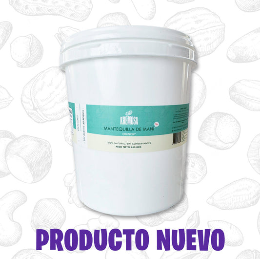 Mantequilla de Maní Crunchy Balde de 3.5 Kg (PREMIUM)