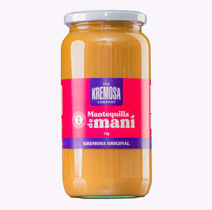 Mantequilla de Maní Natural 1 Kilo - Sin Azúcar Añadida