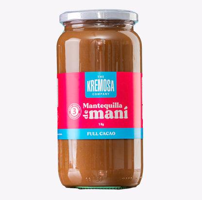 Mantequilla de Maní Cacao PREMIUM 1 Kilo - Sin Azúcar Añadida