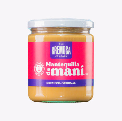 Mantequilla de Maní Natural 450 Grs - Sin Azúcar Añadida